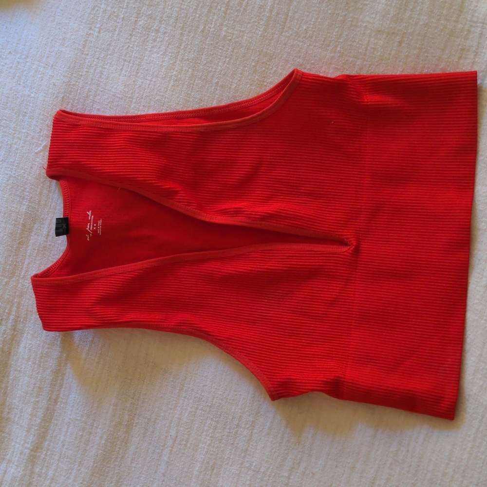 Urban Outfitters Out from Under Ribbed Deep V Bra Top